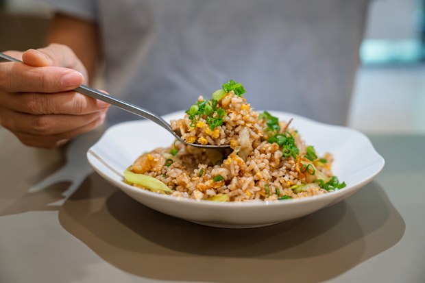 Stock image of fried rice