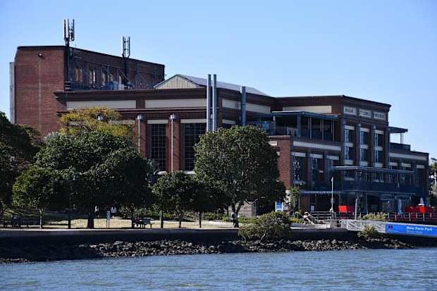 Brisbane Powerhouse in New Farm, a former power station that now serves as an arts venue.
