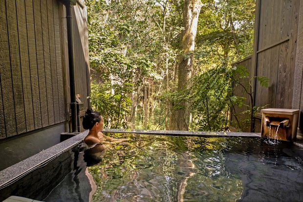 Japanese Onsen (hot tub)