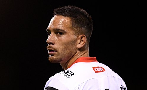 Happy homecoming: Corey Norman is looking forward to facing his former team, Parramatta, next Sunday.