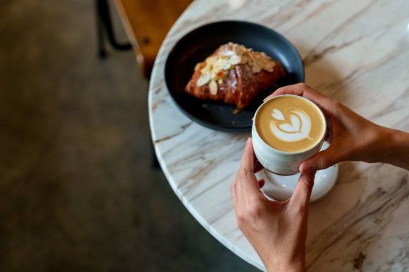 Skipping breakfast for coffee might mean you reach for something sweet. 