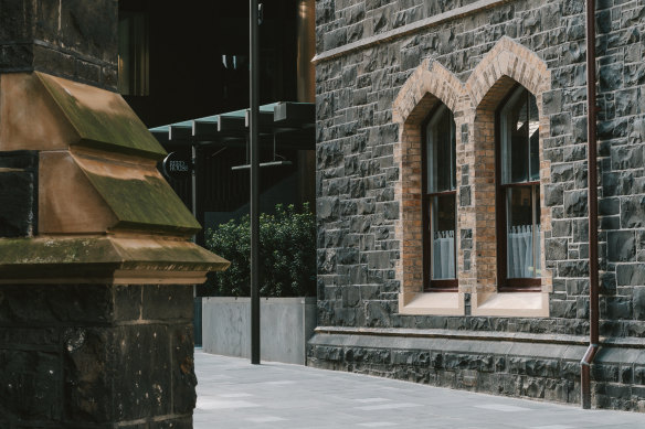 Built in the Gothic Revival style, Reed House was once home to the minister of the nearby Wesleyan Church.