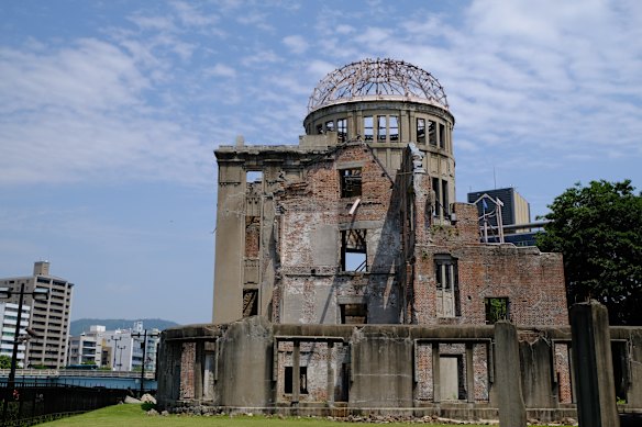 Atomic Bomb Dome – now a World Heritage Site and reminder of the devastation caused by nuclear weapons.