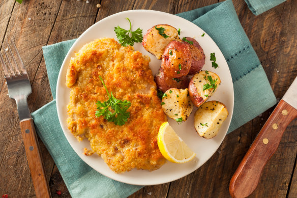 Weiner Schnitzel… butter one up.