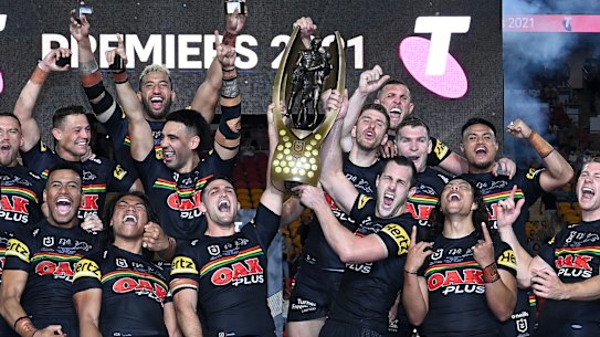 Back to back to back ... Isaah Yeo is backing the Panthers to clinch three or four titles on the trot.