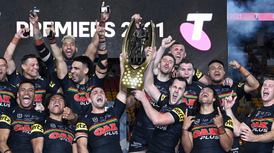 Back-to-back-to-back: Isaah Yeo is backing the Panthers to clinch more titles.