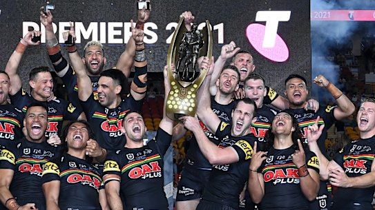 The Panthers are the 2021 NRL premiers.