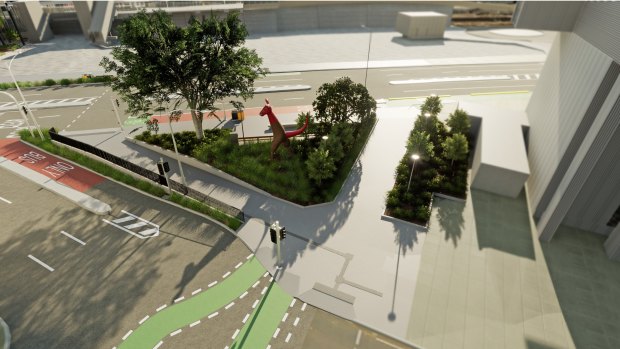 A path or two and a kangaroo: New plan to keep the CBD moving