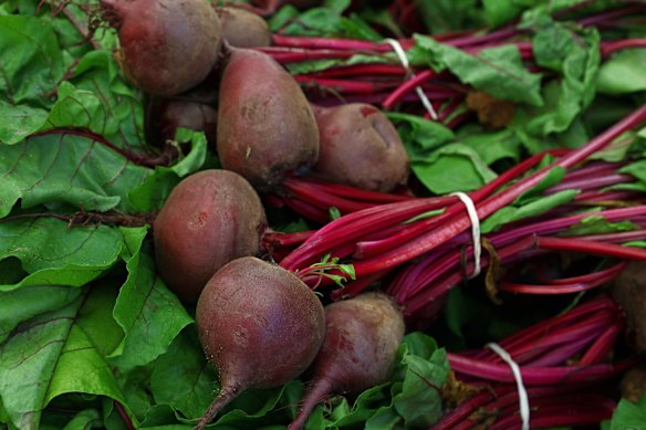 Beetroot will add a splash of vivid colour to Ottolenghi's menu.