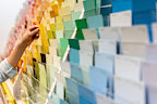 Sample pots will give a better indication of what colours look like on walls once you’ve decided on a few options.
