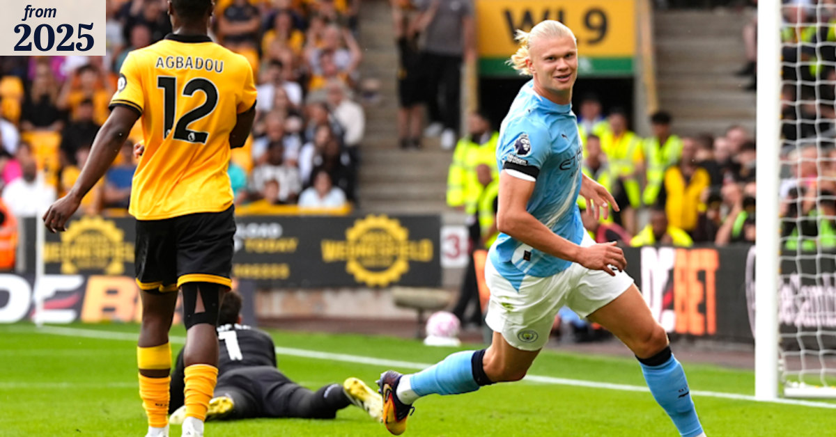 Haaland und Man City warnen die Titelrivalen, während die Spurs mit einem ...