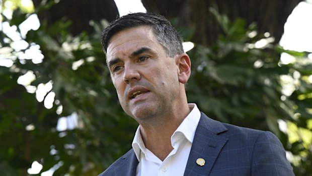 Opposition Leader Brad Battin.