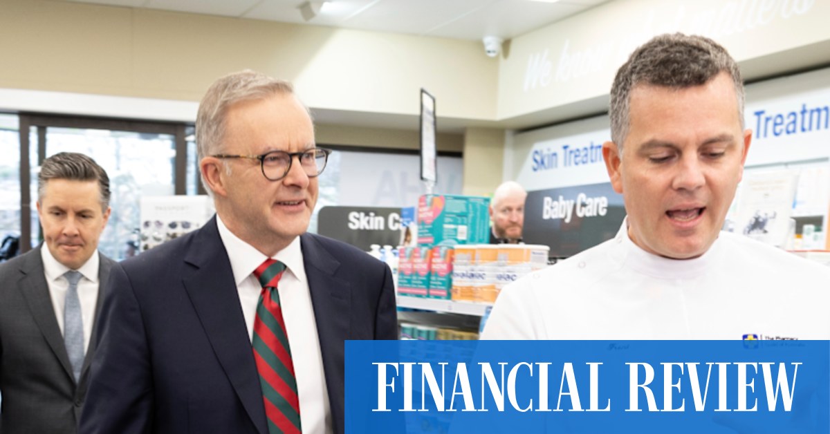 Pharmacy Guild president Trent Twomey still loves a prop - Vimarsana News