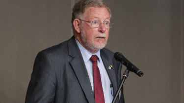 RSL state president Dr Robert Webster.