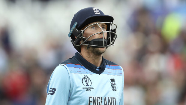 Costly: Joe Root's century wasn't enough for England.
