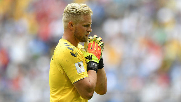 Devastated: Kasper Schmeichel is among the players who have paid tribute to their popular owner.