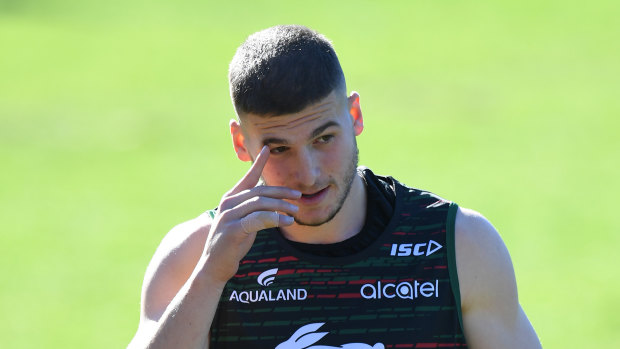 Adam Doueihi could be the man to make way after Latrell Mitchell's arrival at South Sydney.