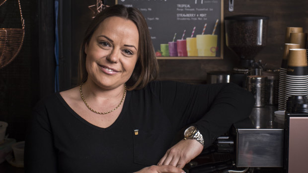  Martina Dokoza, owner of The Perfect Mouthful in Parramatta, has been nominated as Sydney's best female barista.