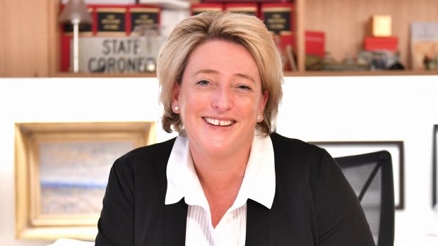 Under investigation: Victoria's State Coroner Sara Hinchey.