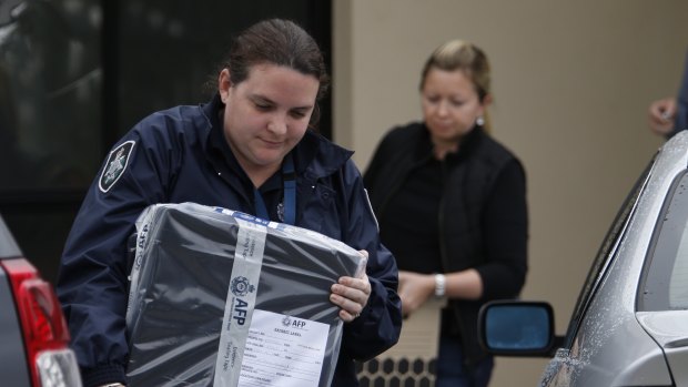 Terror raids in Hallam, Melbourne, in April 2015. 