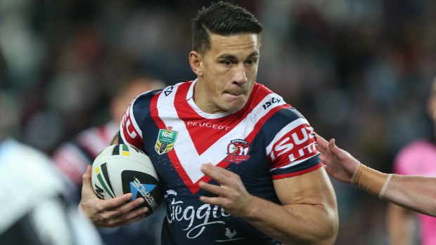 Sonny Bill Williams in 2014. Williams played for seven seasons in the NRL. 