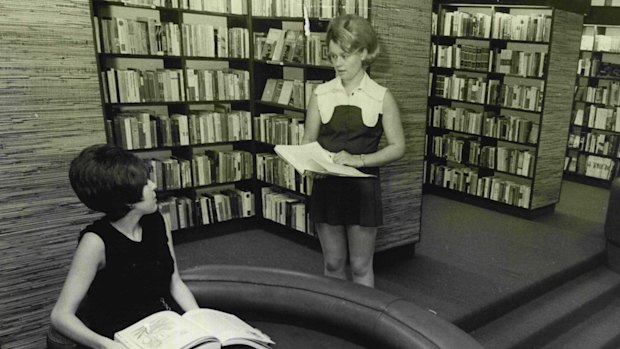 The then-newly opened Co-op Bookshop on Bay Street, Ultimo, in 1970.