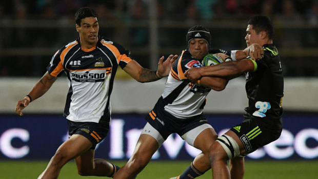 The Brumbies got minimal attacking chances on Friday night.