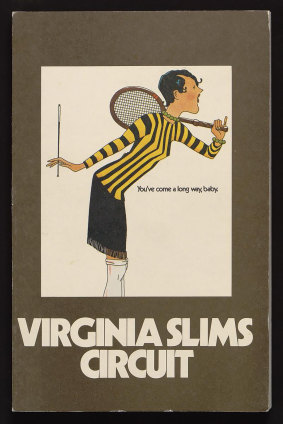 Virginia Slim's Circuit media guide from 1976.