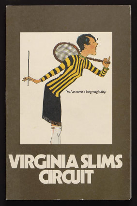 Virginia Slims Circuit media guide from 1976.