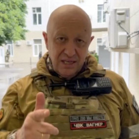 Yevgeny Prigozhin, the owner of the Wagner Group military company.