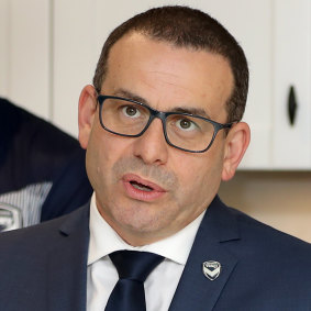 Melbourne Victory chairman Anthony Di Pietro.