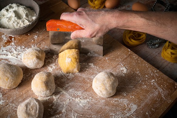 Pasta-making is a good lifelong skill that you can teach others