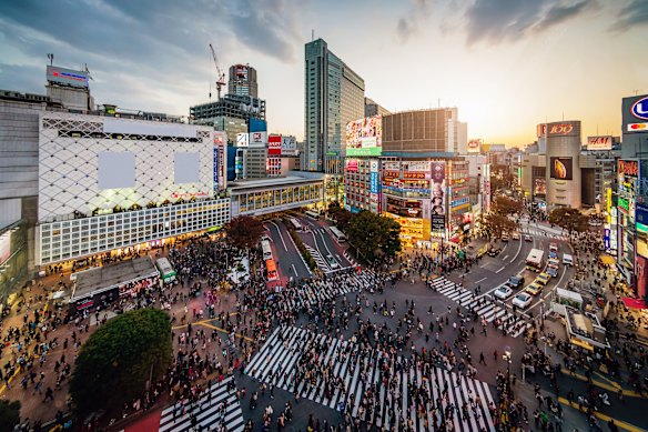 Tokyo hits you with immediate effect.