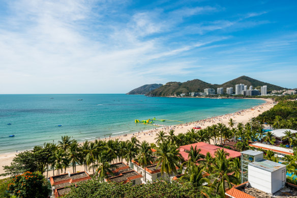 The “Hawaii of China”: Sanya in Hainan Island.