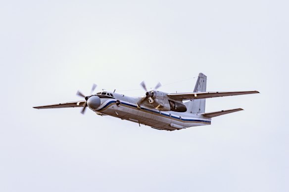 An Antonov An-24 similar to the one involved in the crash. 