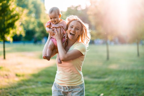 Having a baby comes with various physical challenges, including weight lifting.