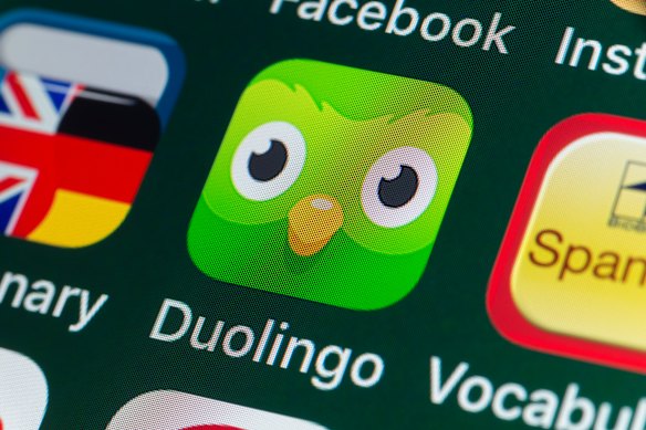 Language app Duolingo has ballooned into a $US748 million  business.