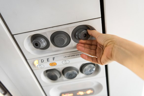 Adjustable air vents.