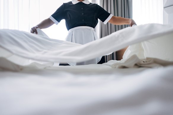 Hotel housekeeping staff are unsung heroes.