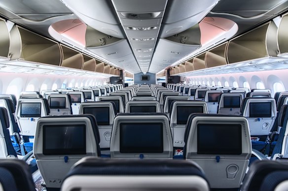 Middle-seat blues.