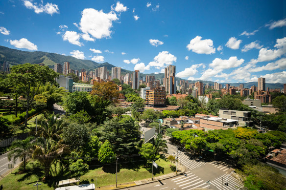 Medellin had a record 1.4 million visitors from overseas in 2022.