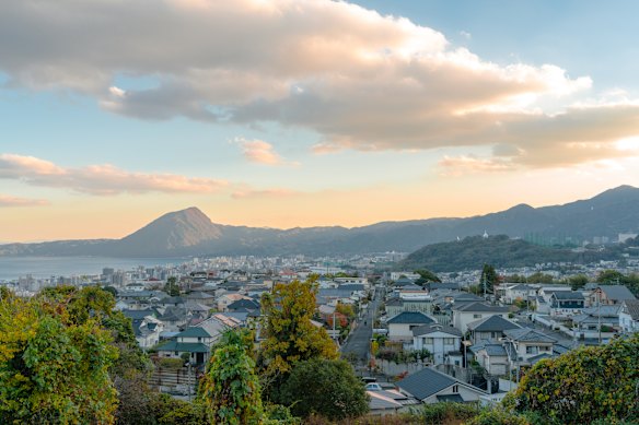 Beppu city in Oita. 
