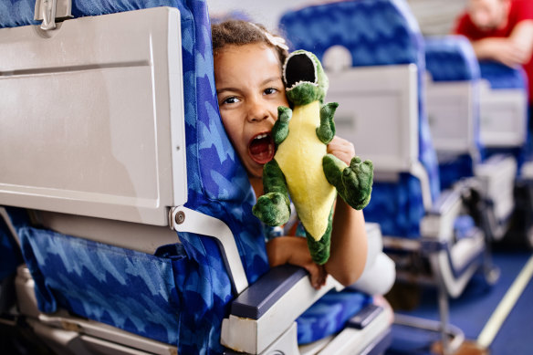 When flying long haul with kids, accept that anything that can go wrong, will go wrong.