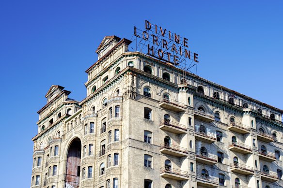 The Divine Lorraine Hotel was the site of America’s first racially desegregated accommodation.
