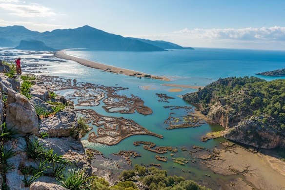 Iztuzu Beach … also a nesting site for loggerhead turtles.