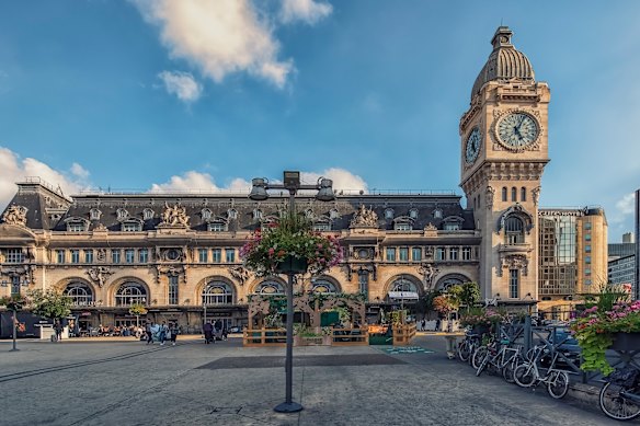 Paris Gare de Lyon, one of the most beautiful belle epoque buildings in the French capital.