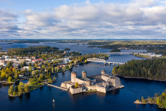Olavinlinna Castle.