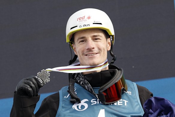Australian moguls skier Matt Graham.