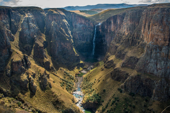 Landlocked Lesotho is the highest country in the world. 