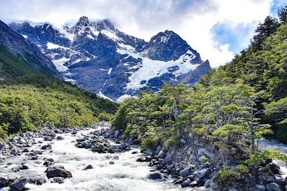 The clearest river I’ve seen … Rio del Frances.